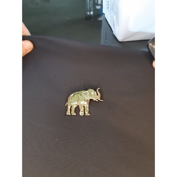 Vintage Gold Toned Elephant Brooch From Park Lane Jewellery - Picture 5 of 13